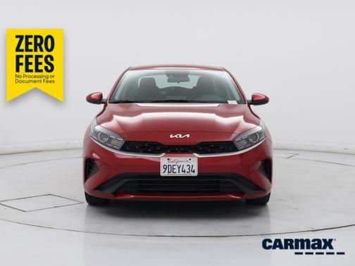 Red 2023 Kia Forte LXS