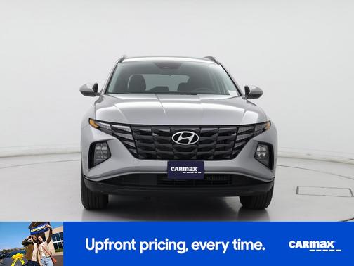 Silver 2024 Hyundai TUCSON Hybrid Blue