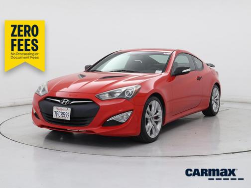 Red 2014 Hyundai Genesis Ultimate