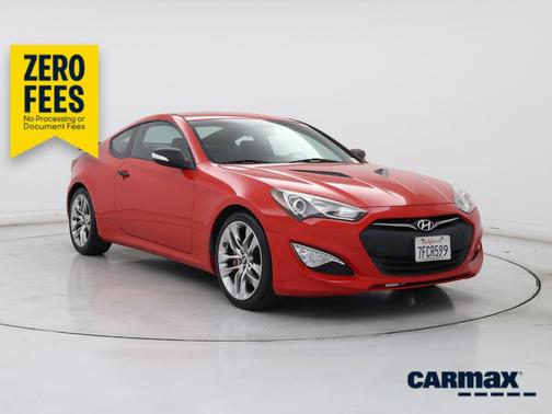 Red 2014 Hyundai Genesis Ultimate