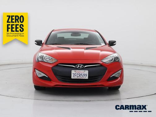 Red 2014 Hyundai Genesis Ultimate