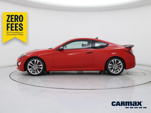 Red 2014 Hyundai Genesis Ultimate