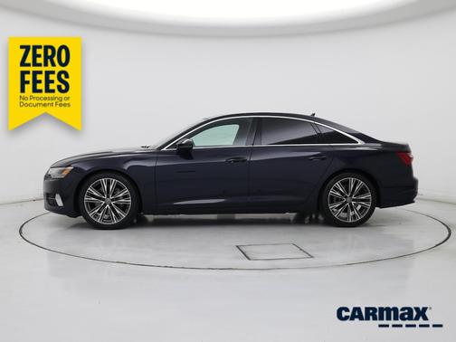 Blue 2019 Audi A6 Premium