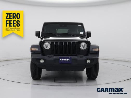Black 2024 Jeep Wrangler Sport S