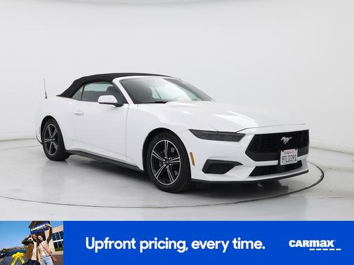 White 2025 Ford Mustang Ecoboost