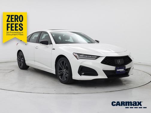 White 2021 Acura TLX A-Spec