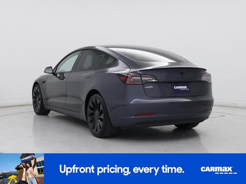 Gray 2023 Tesla Model 3 Performance