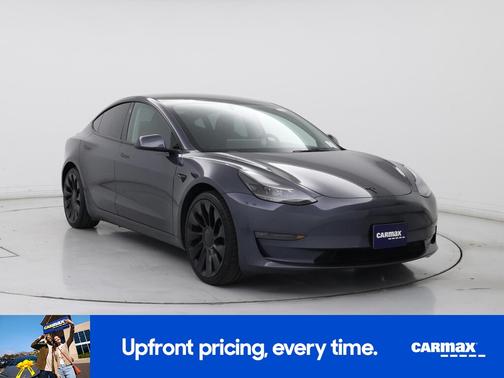 Gray 2023 Tesla Model 3 Performance