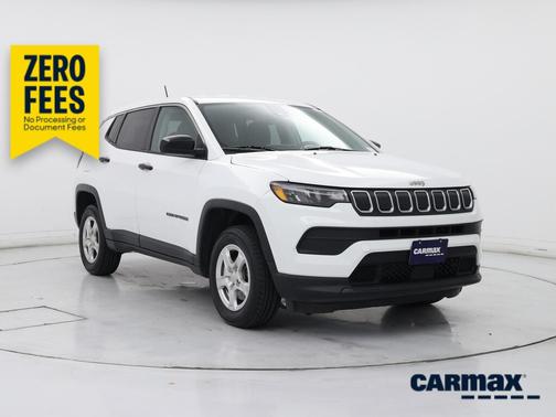 White 2022 Jeep Compass Sport