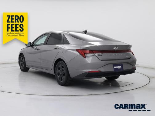 Silver 2023 Hyundai ELANTRA HEV Blue