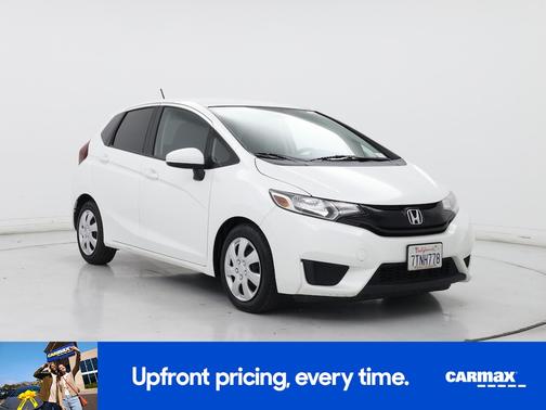 White 2016 Honda Fit LX