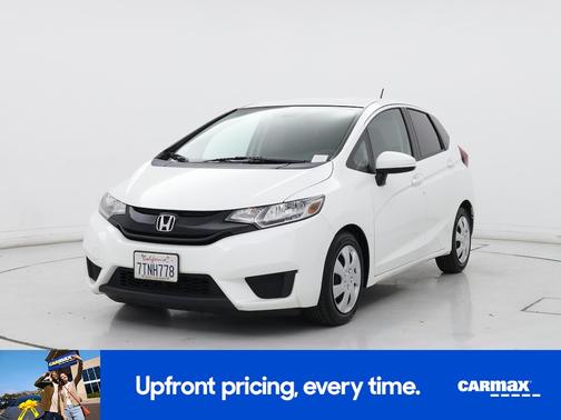 White 2016 Honda Fit LX