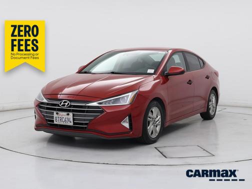 Red 2020 Hyundai ELANTRA SEL
