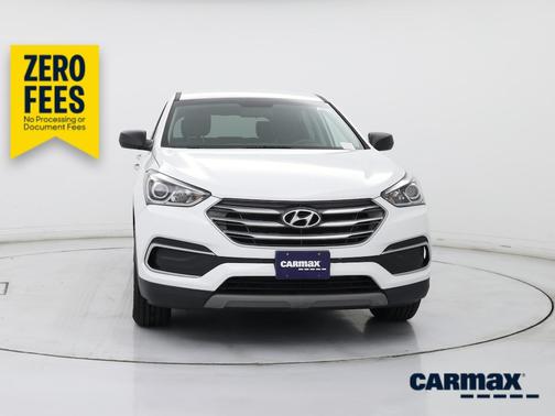 White 2018 Hyundai Santa Fe Sport