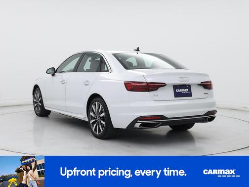 White 2022 Audi A4 Premium