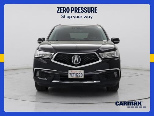 Black 2017 Acura MDX Advance