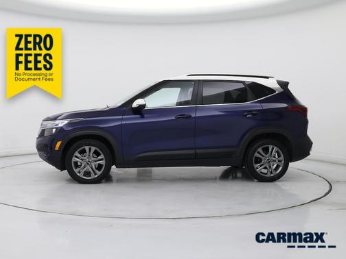 Blue 2021 Kia Seltos S