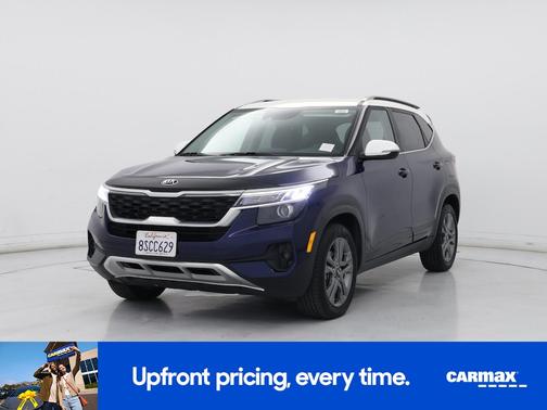 Blue 2021 Kia Seltos S
