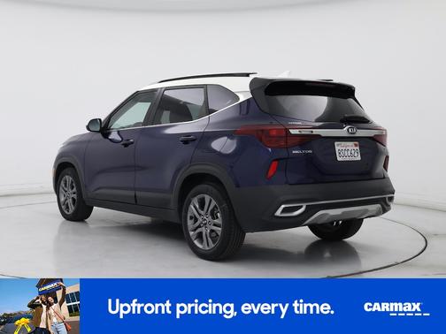 Blue 2021 Kia Seltos S