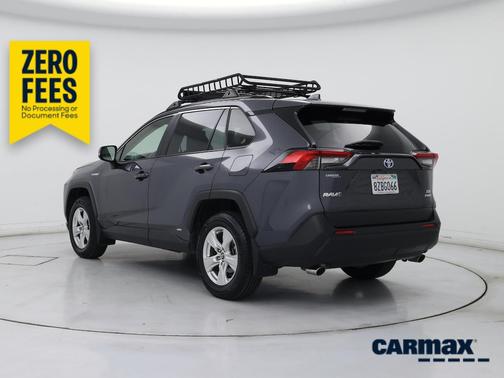 Gray 2019 Toyota RAV4 Hybrid XLE
