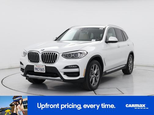 White 2021 BMW X3 XDrive30i