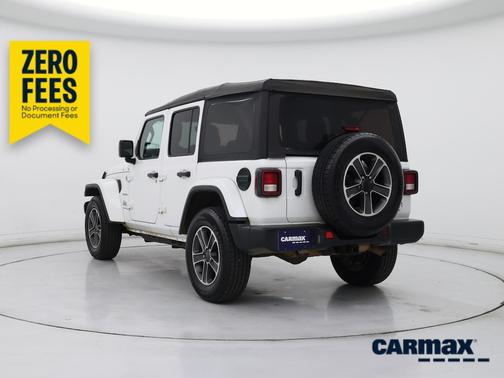 White 2023 Jeep Wrangler Unlimited Sahara