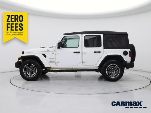 White 2023 Jeep Wrangler Unlimited Sahara