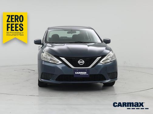 Blue 2017 Nissan Sentra SV