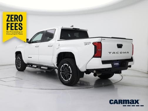 White 2024 Toyota Tacoma TRD Sport