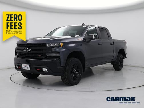 Gray 2021 Chevrolet Silverado 1500 LT Trail Boss