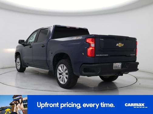 Blue 2022 Chevrolet Silverado 1500 Limited Custom
