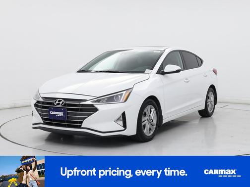 White 2020 Hyundai ELANTRA Value Edition