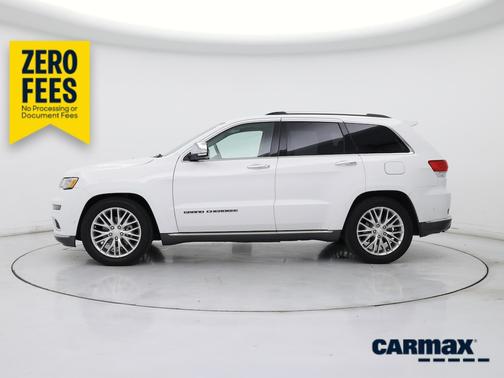 White 2017 Jeep Grand Cherokee Summit