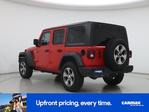 Red 2019 Jeep Wrangler Unlimited Sport