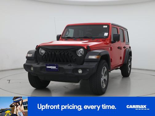 Red 2019 Jeep Wrangler Unlimited Sport