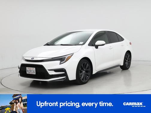 White 2025 Toyota Corolla Hybrid SE