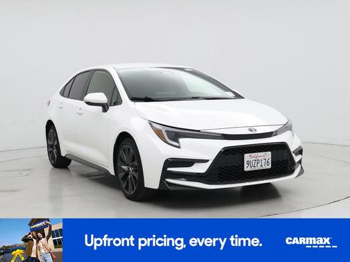 White 2025 Toyota Corolla Hybrid SE