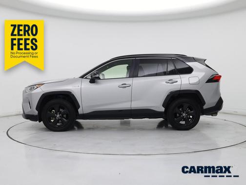 Gray 2020 Toyota RAV4 Hybrid XSE