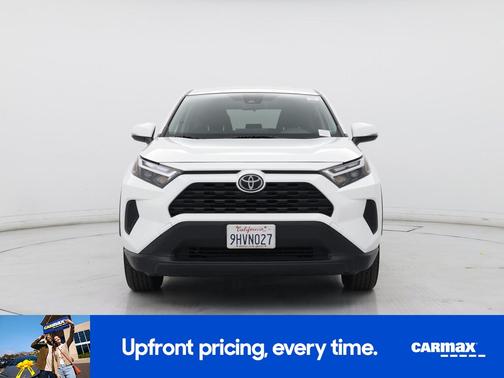 White 2023 Toyota RAV4 LE