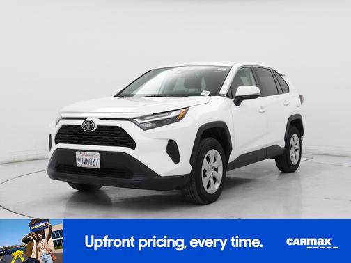 White 2023 Toyota RAV4 LE
