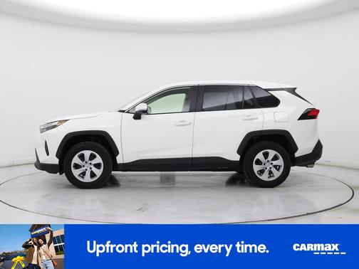 White 2023 Toyota RAV4 LE