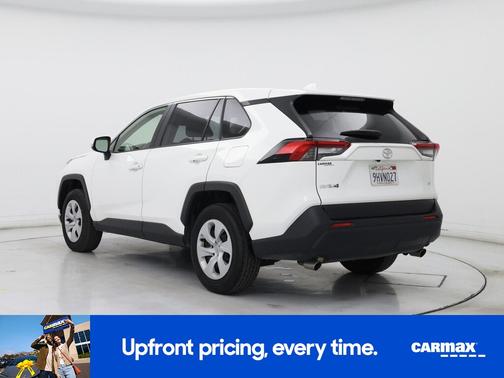 White 2023 Toyota RAV4 LE