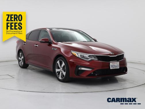 Red 2019 Kia Optima S