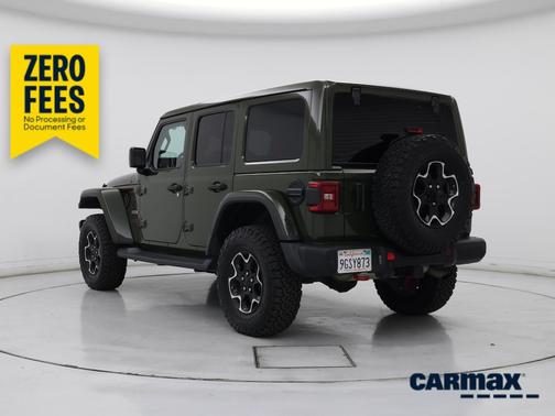 Green 2020 Jeep Wrangler Unlimited Rubicon Recon