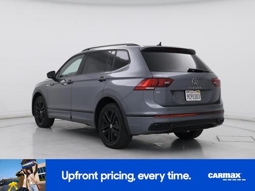 Gray 2022 Volkswagen Tiguan SE R-Line Black