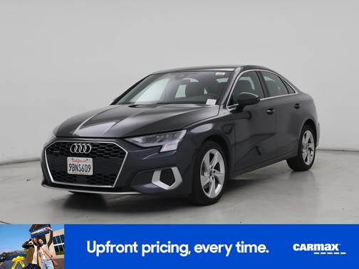 Gray 2022 Audi A3 Premium