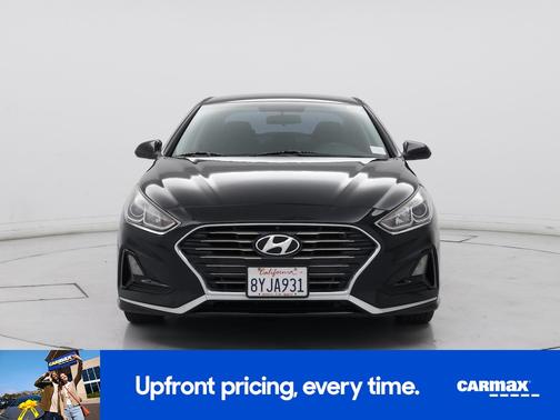 Black 2018 Hyundai SONATA SE