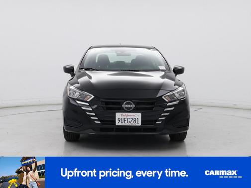 Black 2024 Nissan Versa S