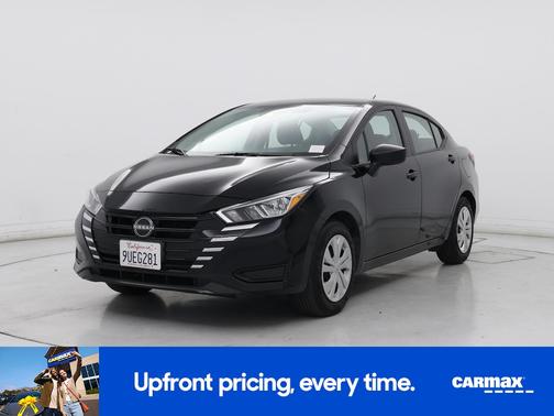 Black 2024 Nissan Versa S