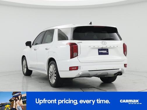 White 2020 Hyundai PALISADE Limited